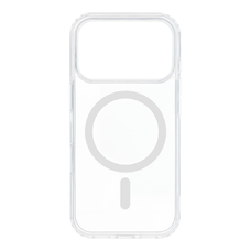 Drop Glue Színes Gyűrűs Mag Tok kompatibilis MagSafe-val iPhone 17 Pro-hoz (teljes gyűrű) fehér tok