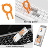 Techsuit - 10 az 1-ben Tisztítókészlet - Eszközök Képernyőhöz, Billentyűzethez, Fülhallgatóhoz, PC Monitorhoz - Fehér. - 1. kép