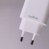 Maxlife MXTC-06-20AC PD QC töltő 1x USB-C 1x USB 20W fehér + USB-C - USB-C kábel 20W - 0. kép