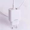 Maxlife MXTC-06-20AC PD QC töltő 1x USB-C 1x USB 20W fehér + USB-C - USB-C kábel 20W - 4. kép