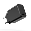 Setty töltő 1x USB 3A fekete + USB-C kábel 1,0 m - 0. kép