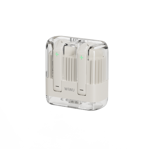WIWU Bluetooth fülhallgató T21 TWS fehér