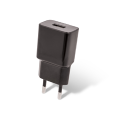 Setty töltő 1x USB 2,4A fekete + USB-C kábel 1,0 m ÚJ