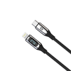 Forever LCD kábel USB-C - Lightning 1,0 m 27W fekete - 0. kép
