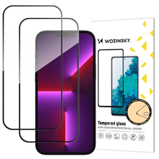 Wozinsky Full Glue edzett üvegfólia 2 csomagos iPhone 17/16 Pro