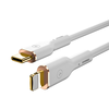 WIWU kábel YQ01 USB-C - Lightning 30W 1,2m fehér - 1. kép