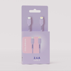 COLORUM kábel USB-C - Lightning 1,8m 2,4A CK12-CL-09 levendula - 1. kép