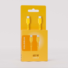 COLORUM kábel USB-C - USB-C 1,8m 3A CK60-CC-05 sárga - 1. kép