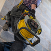 STANLEY SXECCM2FASE kültéri fém kábeldob, 25 m, IP44-es védelem, kábelvezető, masszív fém dob és láb, H07RN-F 3G1,5 mm2 kábel, max. 3000 W - 1. kép