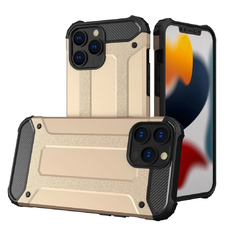 Hybrid Armor Tok Tough Rugged Cover arany színű iPhone 13 Pro-hoz