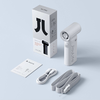 Jisulife Handheld Ventilátor Life9 5000mAh Hordozható USB Ventilátor - Szürke - 3. kép