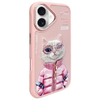 Nimmy Cool&Cute 2.0 Macska tok iPhone 16 - Rózsaszín tok - 0. kép
