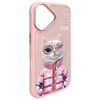 Nimmy Cool&Cute 2.0 Macska tok iPhone 16 - Rózsaszín tok - 2. kép