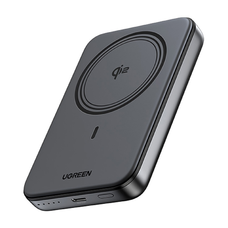 Ugreen PB763 Mágneses 10000mAh Powerbank, Qi2, USB-C, 20W (Fekete)