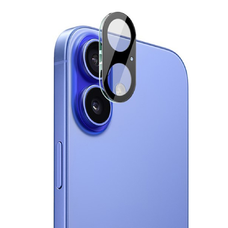 iPhone 17 - Teljes Kamera Üveg - Techsuit - Fekete üvegfólia
