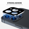 iPhone 17 Pro Max - Teljes Kameravédő Üveg - Fekete - Techsuit üvegfólia - 1. kép