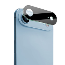 iPhone 17 Air - Teljes Kameraüveg Védő - Fekete - Techsuit üvegfólia