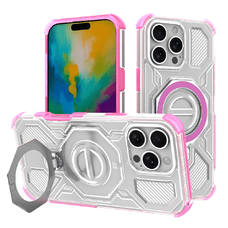iPhone 16 Pro tok - Techsuit - Carbon Shield PRO - Pink Transparent