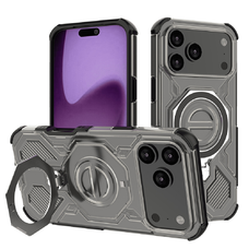 iPhone 17 Pro Max tok - Techsuit - Carbon Shield PRO - Füstfekete