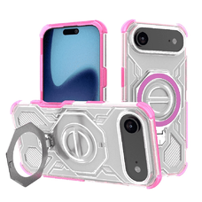 iPhone 17 Air tok - Techsuit - Carbon Shield PRO - Rózsaszín Átlátszó
