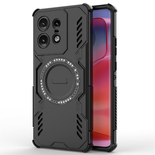 Motorola Edge 50 Pro - Techsuit ArmorMag tok - Fekete Motorola Edge 50 Pro - Techsuit ArmorMag tok - Fekete