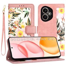 Techsuit - FlipCraft - Honor 400 - Sweetheart Pink mobiltelefon tok.