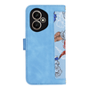 Techsuit - FlipCraft - Honor 400 - Élénk Kék (webshop termék neve) tok - 1. kép