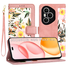 Techsuit - FlipCraft - Honor 400 Pro - Rózsaszínű Sweetheart készülék. tok