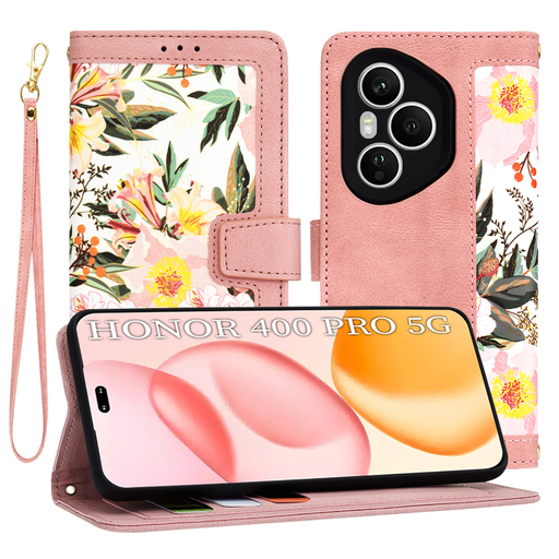 Techsuit - FlipCraft - Honor 400 Pro - Rózsaszínű Sweetheart készülék. tok Techsuit - FlipCraft - Honor 400 Pro - Rózsaszínű Sweetheart készülék. tok