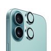  Blueo - Eredeti fémkeretes lencsevédő (2 darab) - iPhone 16 / iPhone 16 Plus - Zöld üvegfólia - 0. kép