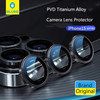  Blueo - 99 tükröződésmentes lencse üveg - iPhone 16 Pro / iPhone 16 Pro Max - ezüst titán üvegfólia - 2. kép
