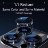  Blueo - 99 tükröződésmentes lencseüveg - iPhone 16 Pro / iPhone 16 Pro Max - Fekete Titán üvegfólia - 2. kép