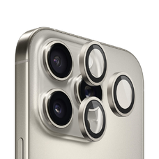  Blueo - 99 tükröződésmentes lencse - iPhone 16 Pro / iPhone 16 Pro Max - Természetes titán üvegfólia