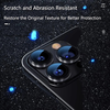  Blueo - 99 tükröződésmentes lencse - iPhone 16 Pro / iPhone 16 Pro Max - Természetes titán üvegfólia - 4. kép