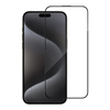  Blueo - Tükröződésmentes HD üveg - iPhone 15 / iPhone 16 - Fekete üvegfólia - 0. kép