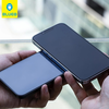  Blueo - Tükröződésmentes HD üveg - iPhone 15 / iPhone 16 - Fekete üvegfólia - 3. kép