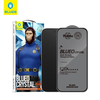  Blueo - Kristály Karcálló Üveg Applikátorral - iPhone 16 Pro Max - Fekete üvegfólia - 0. kép