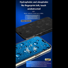  ANANK - 2.5D 5x Megerősített Üveg Kijelzővédő - iPhone 16 Pro - Fekete üvegfólia - 4. kép