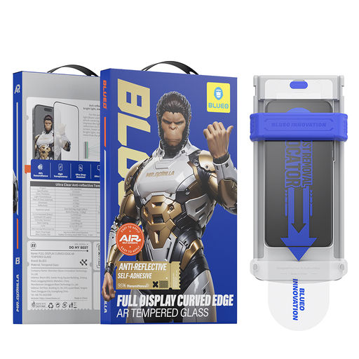 Blueo - 3D AR Teljes Ragasztós Üveg Alkalmazó Proval - iPhone 16 Pro Max - Fekete üvegfólia Blueo - 3D AR Teljes Ragasztós Üveg Alkalmazó Proval - iPhone 16 Pro Max - Fekete üvegfólia
