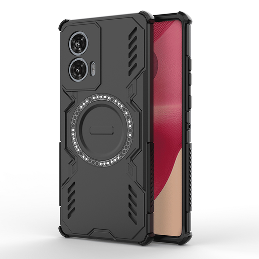 Motorola Edge 50 Fusion - Techsuit - ArmorMag tok - Fekete Motorola Edge 50 Fusion - Techsuit - ArmorMag tok - Fekete