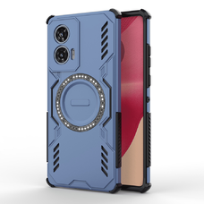 Motorolára való Edge 50 Fusion Techsuit - ArmorMag Tok - Kék tok