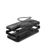 iPhone 15 tok - Techsuit - Carbon Shield PRO - Smoke Black - 1. kép