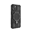 iPhone 15 tok - Techsuit - Carbon Shield PRO - Smoke Black - 2. kép