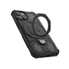 iPhone 15 tok - Techsuit - Carbon Shield PRO - Smoke Black - 4. kép