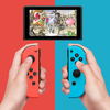 Techsuit - Vezeték nélküli kontroller Nintendo Switch-hez (THSWC) - Beépített 360°-os Joystickkal, 450mAh, 6 tengely - Piros/Kék - 3. kép