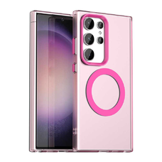Samsung Galaxy S23 Ultra - Techsuit - CandyCase MagSafe - Rózsaszín tok