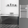 Home FKTW 501 fali elektromos törölközőszárító, 500W, LCD, fehér - 1. kép