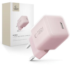 Tech-protect Ncm25 1-port Hálózati Töltő Pd 25w Babyrózsaszín