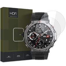 Hofi Glass Pro+ 2-pack Amazfit T-rex 3 átlátszó üvegfólia
