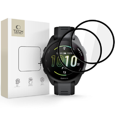 Tech-Protect Glass Flex+ 2-pack Garmin Forerunner 165 Fekete üvegfólia